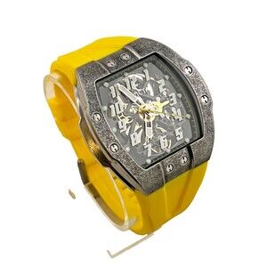 INVICTA S1 Diablo Automatic SKELETON Men's Watch 44mm Yellow 43524 Gun Metal